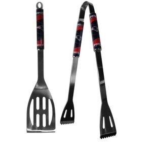 NFL New England Patriots 2-Piece BBQ Grill Set